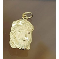 Pingente Jesus ouro 18k- 750