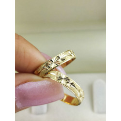 Par de Alianças Prata Banho...