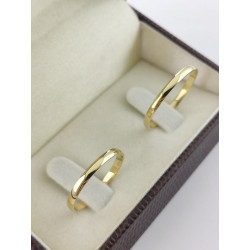 Par de Alianças Prata Banho...